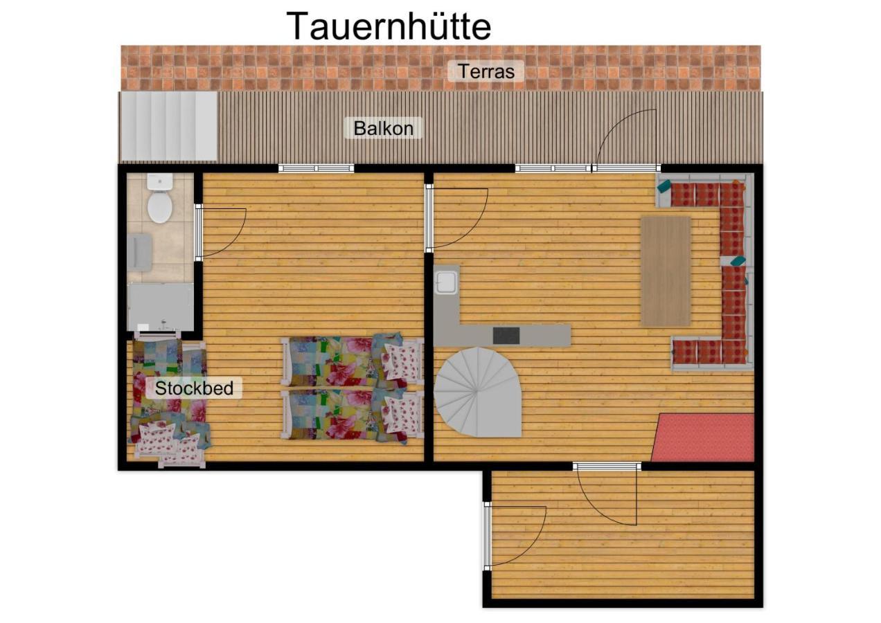Tauernhuette Villa Piesendorf Exteriör bild